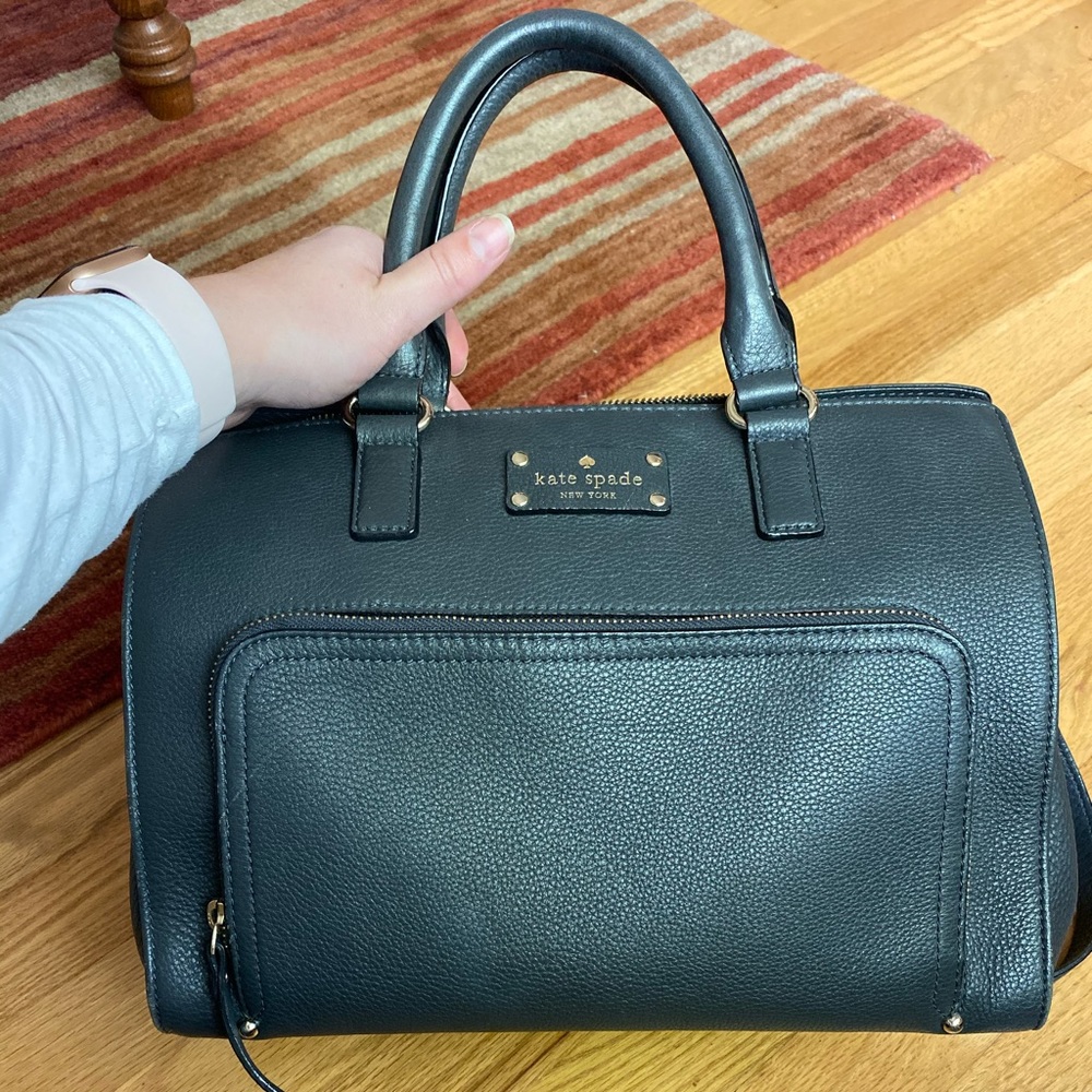 Gray Kate Spade Crossbody